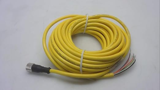 Banner Engineering Qde 825d Cordset M12 Euro Female Straight 8