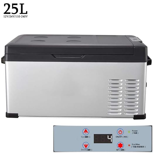 Nevera Portatil 12V Compresor Nevera Electrica 24V/220-240V (25L ...