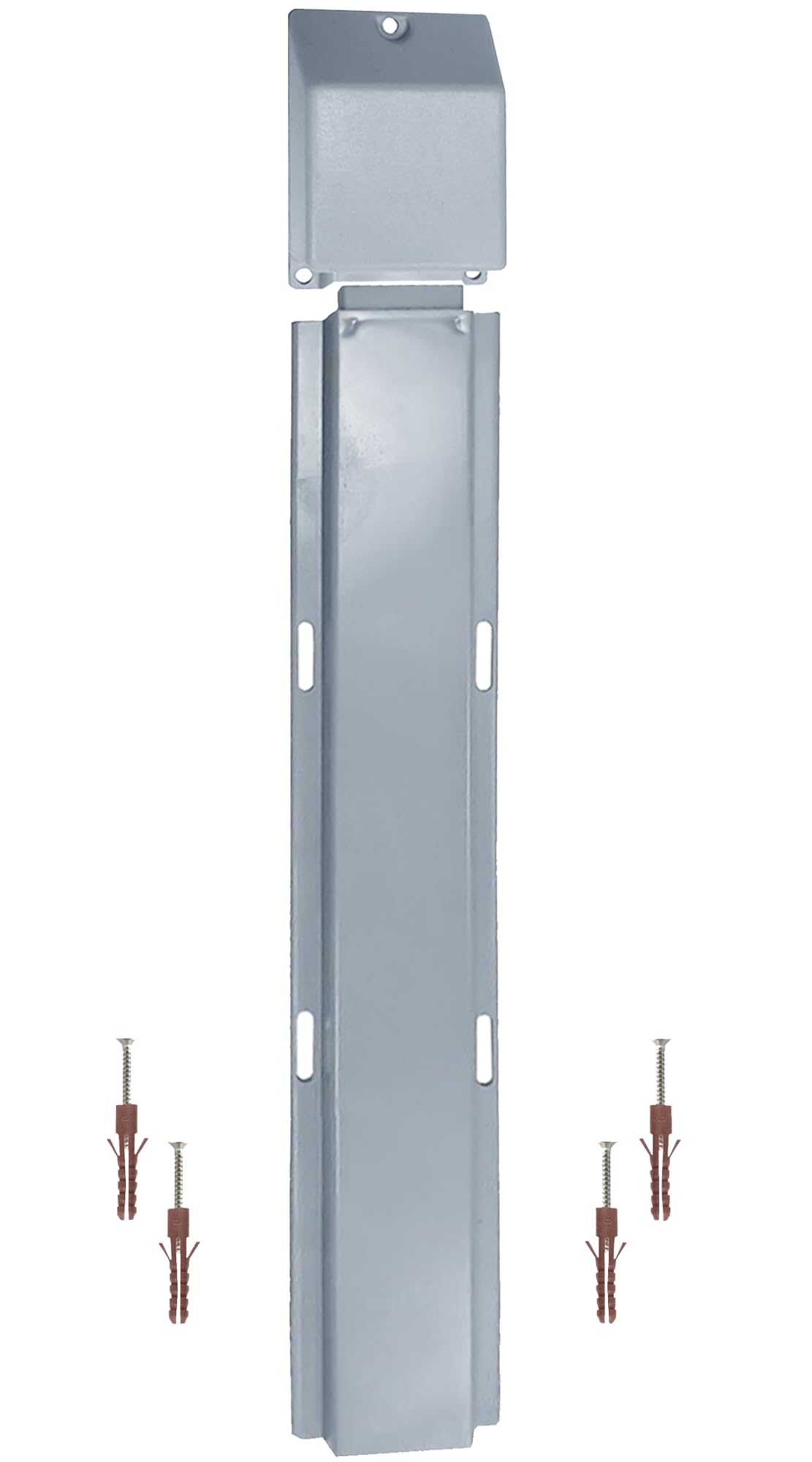 1STec Grey BT Openreach 25 + 101A cable cover capping for outdoor Together these protect the wall entry point & gives the underground telephone broadband drop wire main feed protection from damage