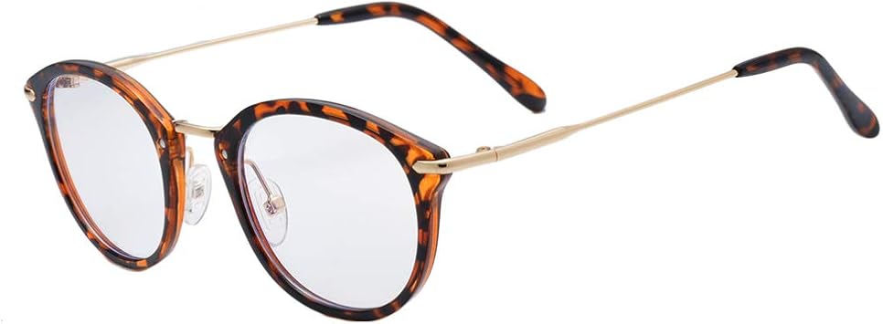 round tortoise shell prescription glasses