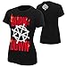 WWE Seth Rollins Burn It Down Women's Authentic T-Shirt Black Medium