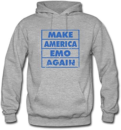 WYLIN Women's Make America Emo Again Long Sleeve Hoodie