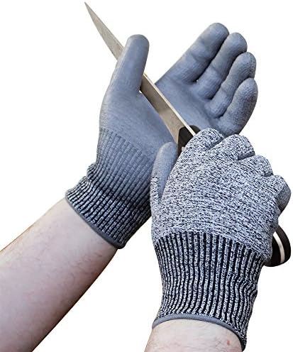 Cut Resistant Gloves Cut Free - level 5- 1 Pair (Small)
