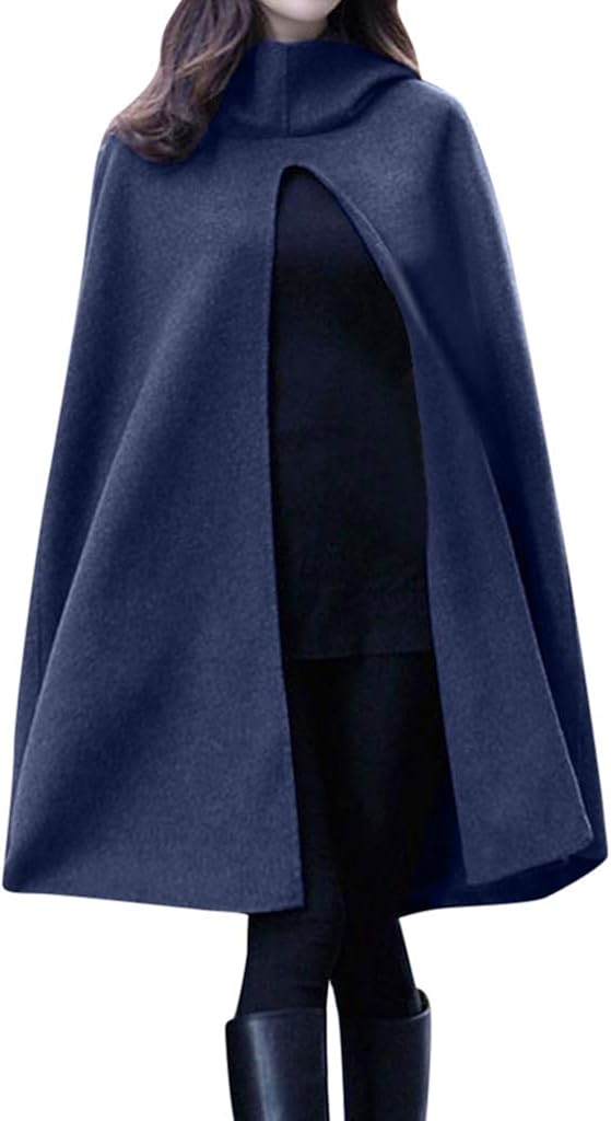 sleeveless hooded cloak