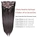 Clip in Human Hair Extensions Straight Human Hair