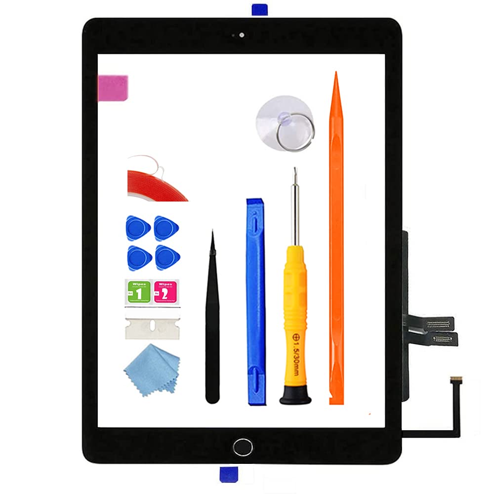 JPUNG A1893 A1954 Screen Replacement Kit for iPad 6
