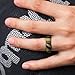ThunderFit Silicone Rings, Single Ring Wedding Bands for Women - 5.5 mm Wide (Camo, 8.5-9 (18.9mm))