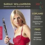 SARAH WILLIAMSON PLAYS COPLAND AND FINXI           image