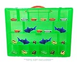  Hexbug Nano Case, Toy Storage Carrying Box. Figures Playset Organizer. Accessories For Kids by LMB