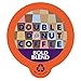 Double Donut Medium Dark Roast Coffee Pods, Bold Blend Coffee, Single Serve Coffee For Keurig K Cups Machines, Dark Roast Coffee in Recyclable Pods, Hot or Iced Coffee, 96 Count Value Pack
