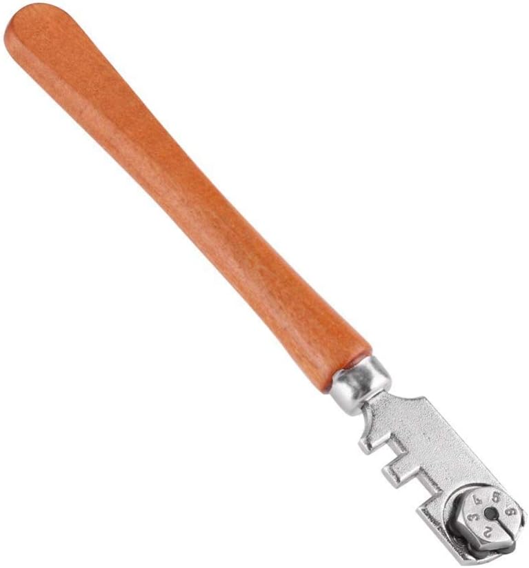 Glass Cutter, Professional Six Wheel Glass Cutter Cutter Tool with