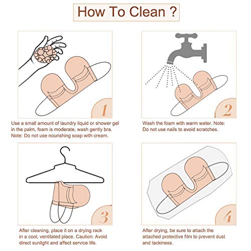 VeMee Strapless Bra U Plunge Push Up Self Adhesive Silicone Reusable Bra for Women