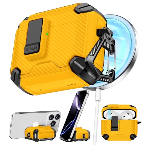 Pohgelan AirPods 4 Case Yellow
