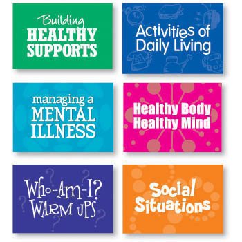 LifeSkills Card Decks for Adults Set of 6