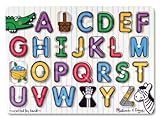 Toy Lights Camera Interaction LCI3272 See-Inside Alphabet Peg Puzzle Book