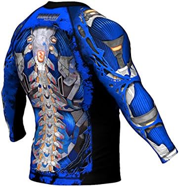 SMMASH Rashguard Longsleeve for Martial Arts Professional Sportswear, Slim Fit Compression Tops for Men Breathable and Light - Image 4