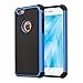 Goging Shockproof Designed For iPhone 12 6.1 in Case (Not Fit For iPhone 12 Pro 6.1in), Perfectly wrap the phone lens,Transparent back shell, With soft original machine color protection frame (Blue 1)