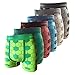 Crazy Cool Mens Comfortable Fun Nylon Seamless Short Boxer 6-Pack