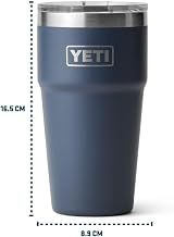 YETI Rambler 20 oz Stackable Cup with MagSlider Navy view 2