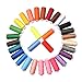 ifergoo Sewing Thread Assortment Coil 30 Colors 250 Yards Each Polyester Thread Sewing Kit All Purpose Polyster Thread for Hand and Machine Sewing
