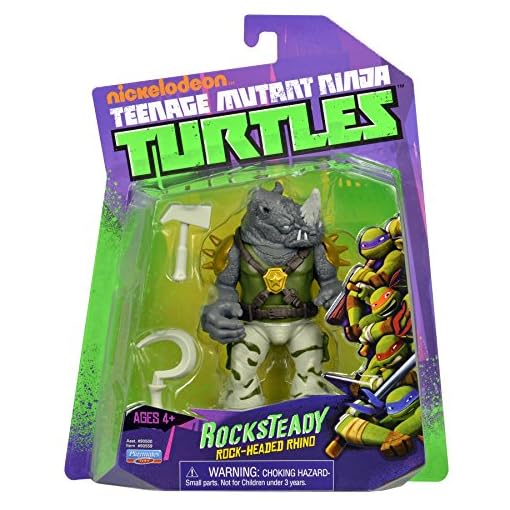 Teenage Mutant Ninja Turtles Rocksteady Figure - Image 3
