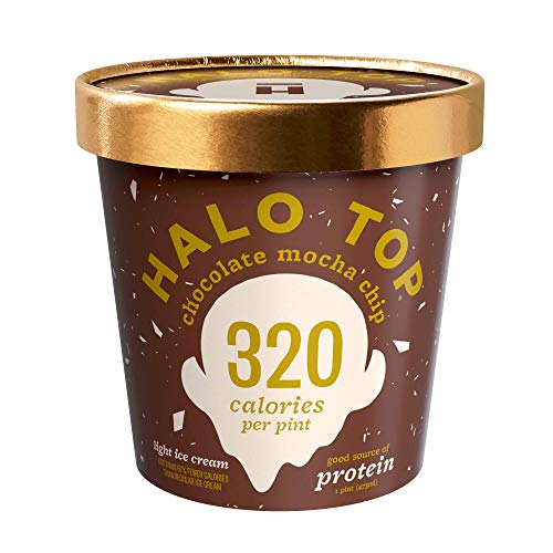 Halo Top Light Ice Cream, Mocha Chip, 16 oz (Frozen) - Thumbnail 7