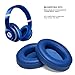 AGPTEK Blue Replacement Earpads, 2 Pieces Foam Ear Pad Cushion Compatible with Beats Studio 2.0 Wired/Wireless B0500 B0501 Headphone & Beats Studio 3.0