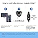ZOSI 720P HD 1280TVL Hybrid 4-in-1 TVI/CVI/AHD/960H CVBS Security Surveillance CCTV Camera High Resolution Weatherproof Cameras 65ft IR Distance, for HD-TVI, AHD, CVI, and CVBS/960H Analog DVR(Black)