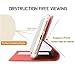 iPhone 8 Plus Case, iPhone 7 Plus Case, Premium Leather PU Flip Folio Wallet Case View Window Stand Kicstand Card Holder Magnetic Closure TPU Bumper Full Cover Slim Leather Case Feitenn - China Red