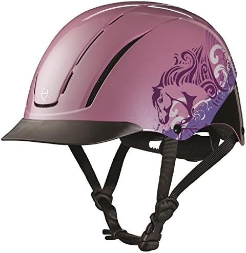 TROXEL PINK DREAMSCAPE SPIRIT 2017 DESIGN ♦ #1 EQUESTRIAN RIDING ADJUSTABLE HELMET ♦ ASTM / SEI CERTIFICATION ♦ All Sizes (Large)