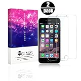 iPhone 7 Screen Protector, Screen Protector Tempered Glass iphone 7, DNLM 3D Touch Compatible, Touch Clear, No Bubbles, Oil and Scratch Coating, 9H Hardness [2 Packs]