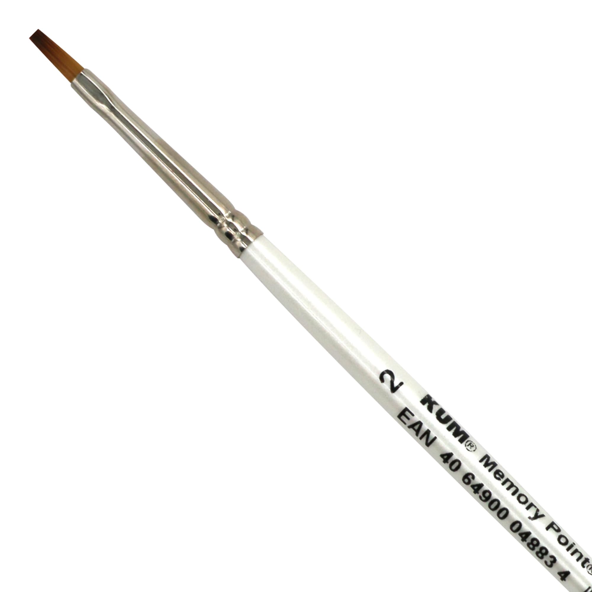 KUM 511.48.11 - Memory Point Brushes FL, MemTip Pin Fl#2, Flat Shape, Pack of 1