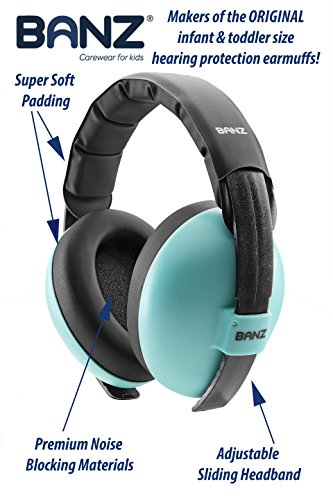 Baby Banz Earmuffs and Infant Hearing Protection and Sunglasses Combo 0-2 Years - Thumbnail 2