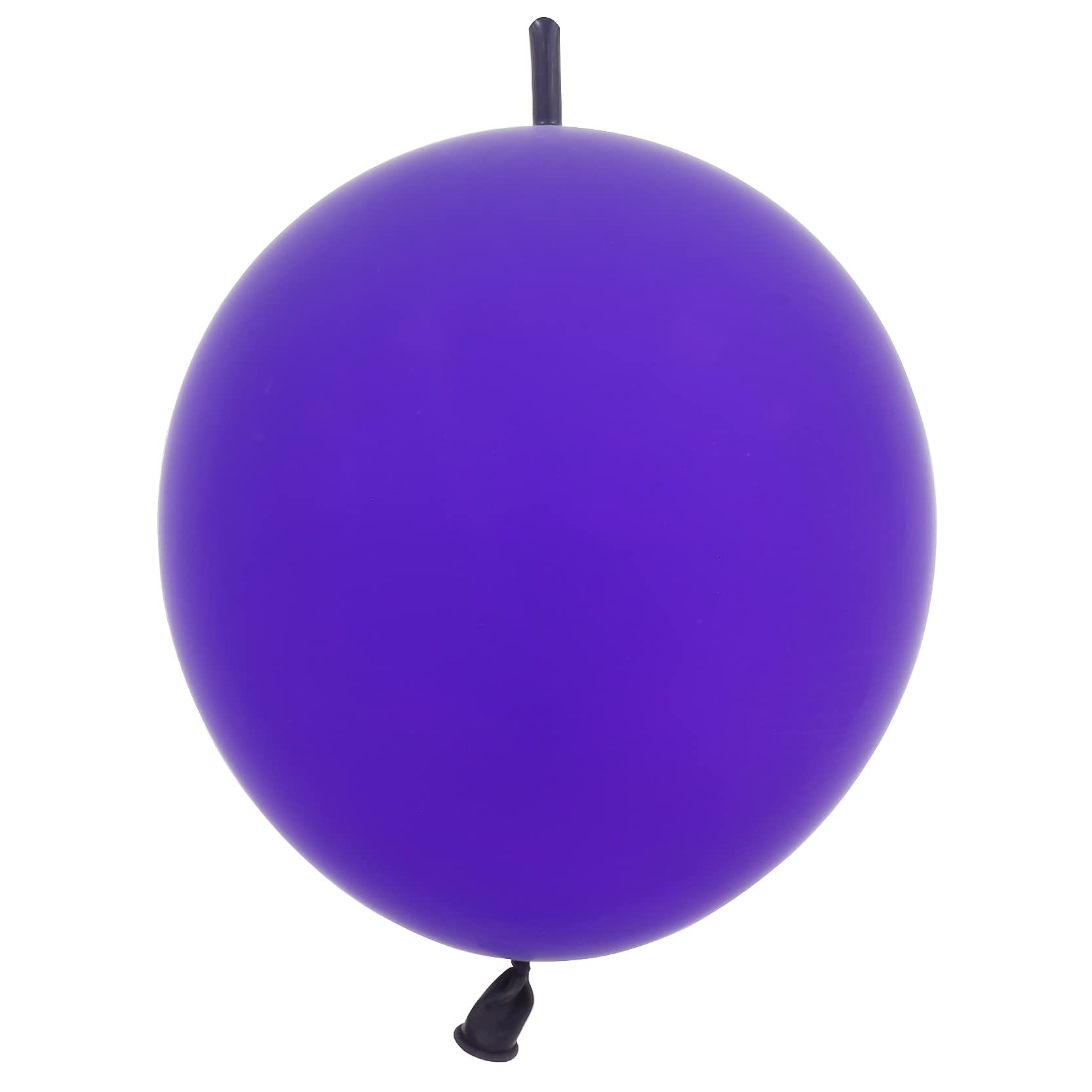 IN-JOOYAA 12 Inch Purple Link Balloon 60 Pcs Quick Linkable Balloon for Party Decoration