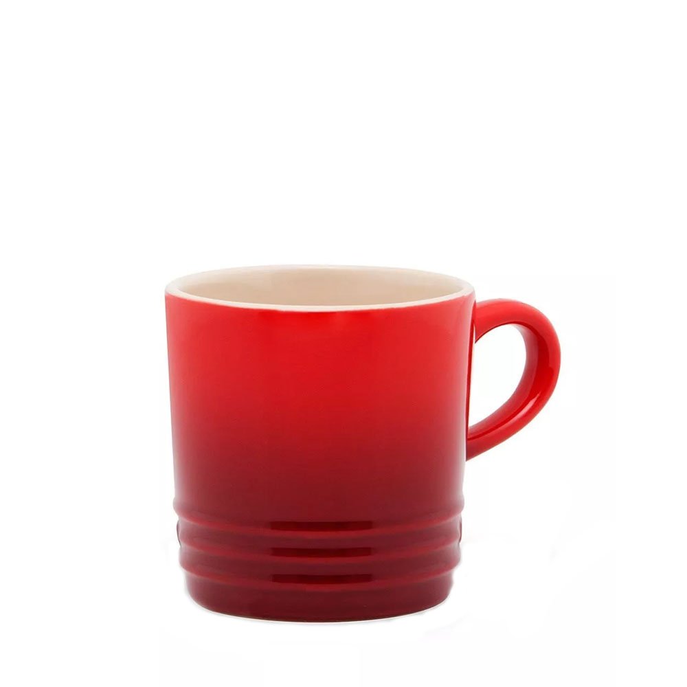 LE CREUSET Stoneware Cappuccino Mug, 200 ml, Cerise, 70303200600099