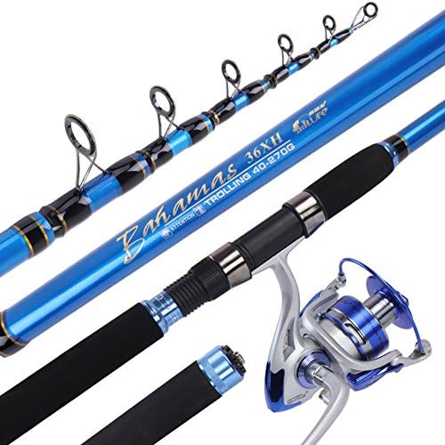 Telescopic Carbon Fiber Fishing Rod And Spinning Reel Combo,For Sea Lake Fishing,3.9M/12.8Ft