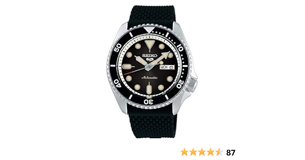 Amazon.com: Seiko Men's Analogue Automatic Watch with Silicone Strap  SRPD73K2 : Clothing, Shoes \u0026 Jewelry