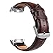 For Samsung Gear S2 Watch Band,TOROTOP Genuine Leather Replacement Band with Stainless Steel Connector for Samsung Gear S2 Sport Smart Watch Band SM-R720/R730(NOT FIT SM-R732)-Fits 6.3