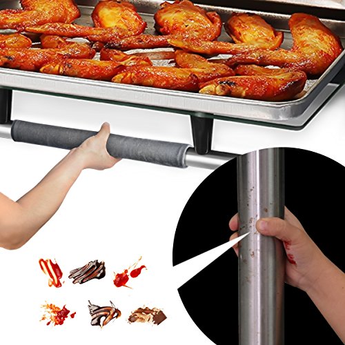 OUGAR8 Refrigerator Door Handle Covers,Keep Your Kitchen Appliance Clean from Smudges, Fingertips, Drips, Food Stains, Perfect for Dishwashers(Gray) - Thumbnail 2