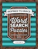 Inspired To Grace Word Search Puzzles: Volume 2 (Christian Word Search) by Inspired To Grace