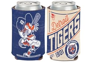 WinCraft Detroit Tigers Can Cooler Vintage Design