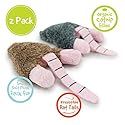 Pet Craft Supply Co. Mini Mice Twin Pack Funny Enticing Crinkle Chasing Cuddling Soft Plush Interactive Boredom Relief Catnip Filled Cat Toys