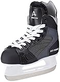 American Athletic Shoe Boy's Ice Force Hockey Skates, Black, 13