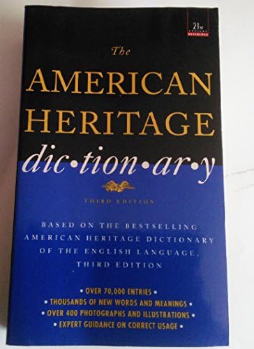 The American Heritage College Dictionary: American Heritage