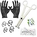 BodyJewelryOnline LionGothic 14ga and 16ga Septum Piercing Kit 14 Pieces