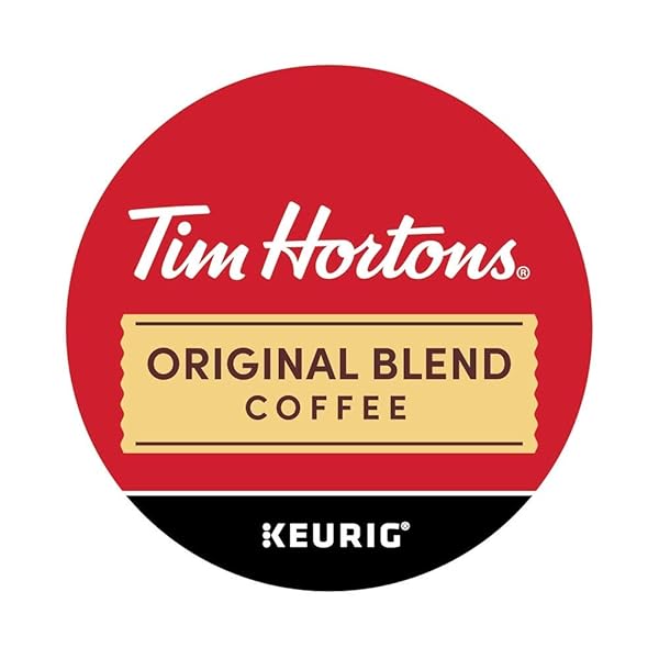 TIM HORTONS ORIGINAL BLEND, MEDIUM ROAST COFFEE, SINGLE-SERVE K-CUP PODS COMPATIBLE WITH KEURIG BREWERS, 24 COUNT(PACK OF 1)(PACKAGING MAY VARY)