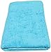SALBAKOS 100% Turkish Cotton Jumbo Bath Sheet Towel Oversized 40x80 inch | Premium Hotel & Spa Quality, Soft, Absorbent, XL Bath Towels | Made in Turkey (Pack of 1, Aqua, Jumbo Bath Sheet)