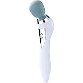 Asopal Handheld Cordless Personal Wand Massager, Muscle Massager for Neck Back Shoulder Waist Leg Feet, Portable Full Body Massager Tension Relief Use Rechargeable Body Massager