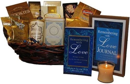 Remembering with Love Sympathy Gift Basket - Large