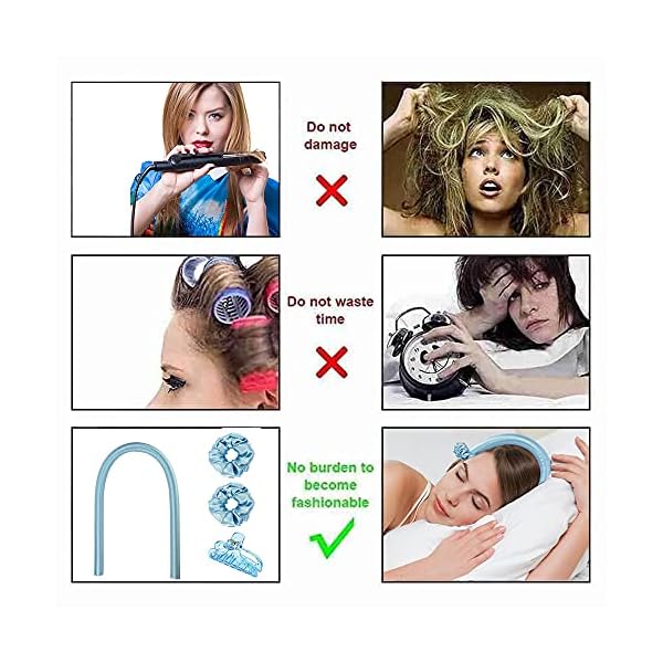 Heatless-Curling-Rod-Headband-Lazy-Curler-Set-Women-Girls-Silk-Ribbon-Hair-Rollers-Sleeping-Soft-Headband-Wave-Formers-Hair-Styling-No-Heat-Curlers-Tool-for-Long-Medium-Hair-Cur-DIY-Blue Heatless Curling Rod Headband Lazy Curler Set Women Girls Silk Ribbon Hair Rollers Sleeping Soft Headband Wave Formers…